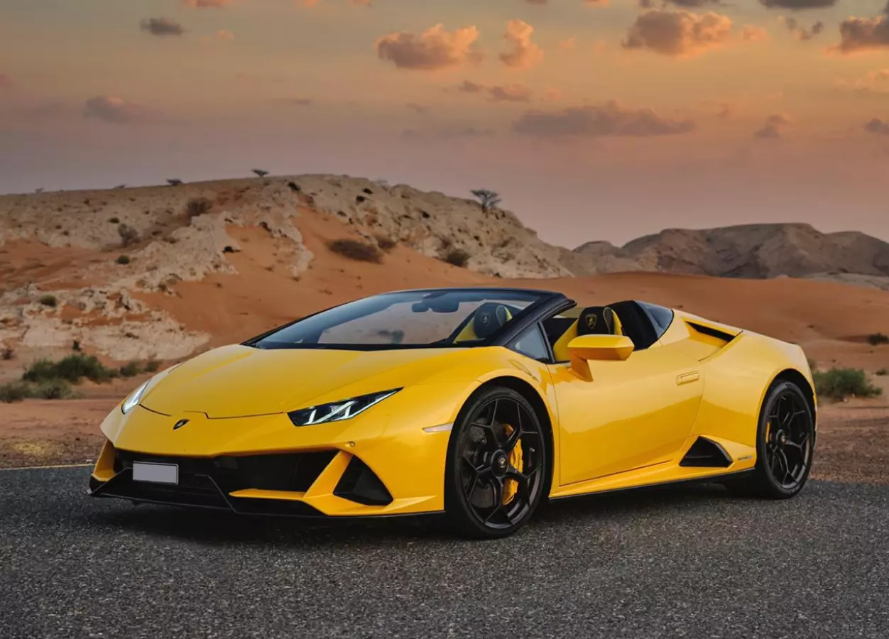 Lamborghini Huracan Spyder Yellow, 2021